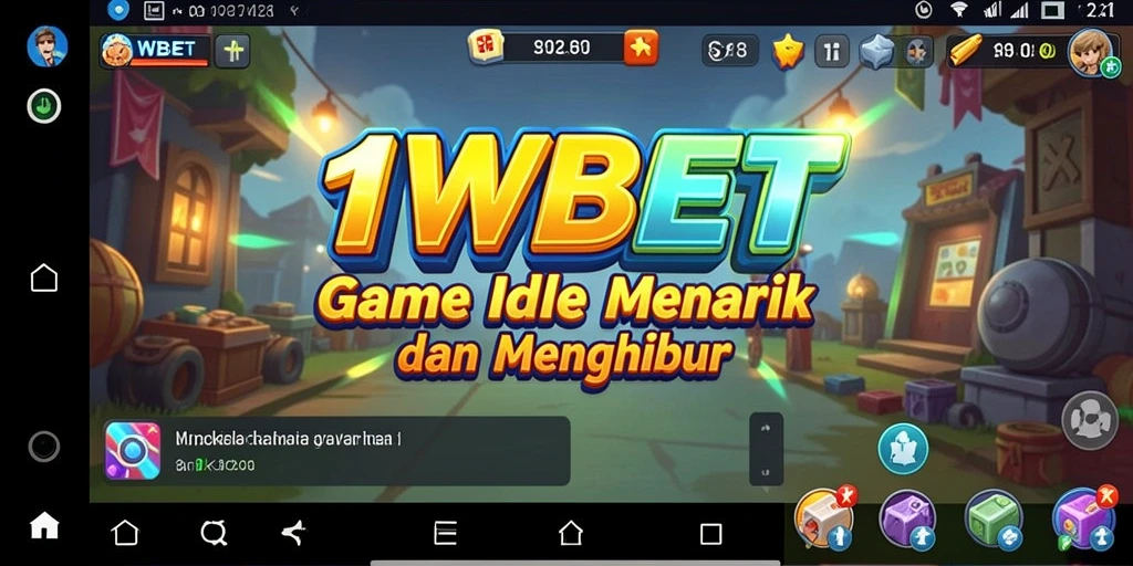 Tampilan gameplay 11WBET yang menarik dan santai.
