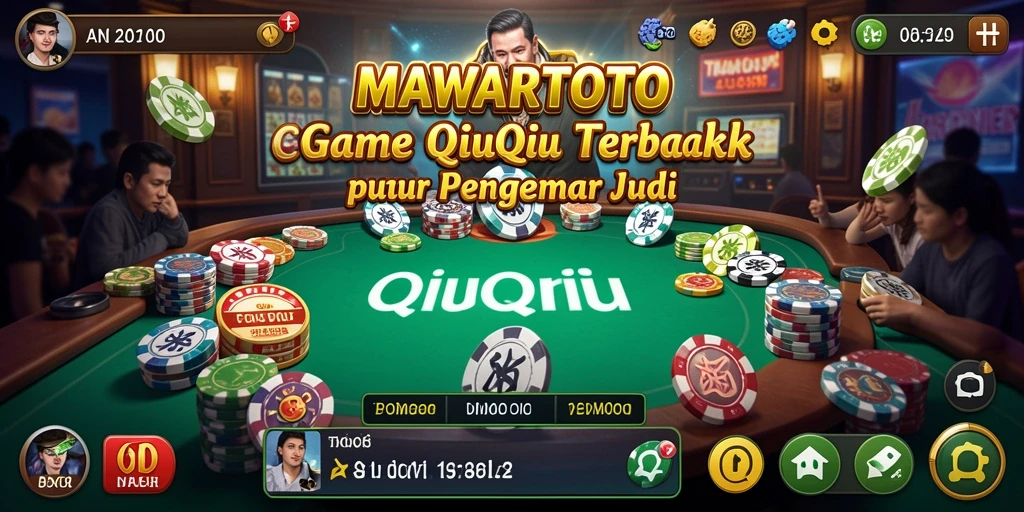 Screenshot menampilkan gameplay seru QiuQiu di MAWARTOTO.