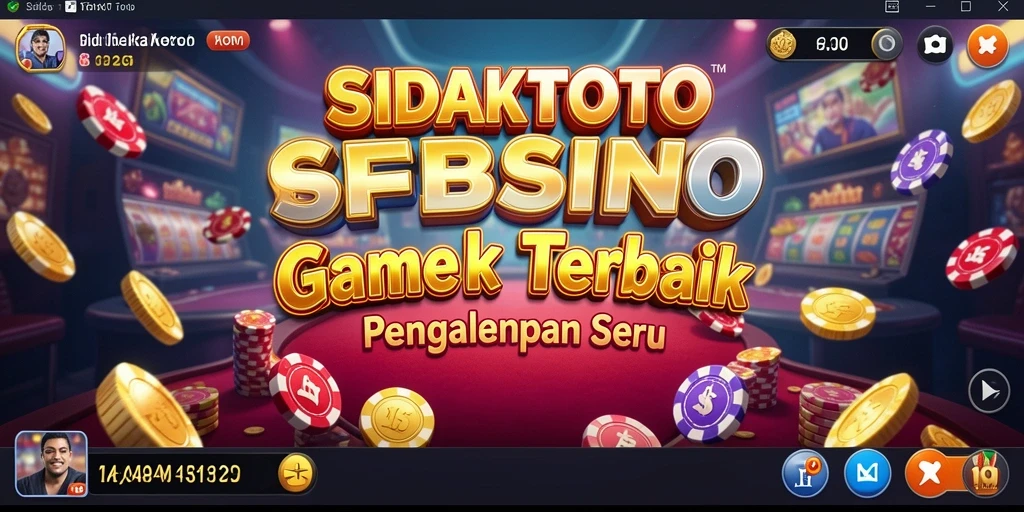 Tampilan gameplay SIDAKTOTO yang menarik dan penuh aksi Kasino.